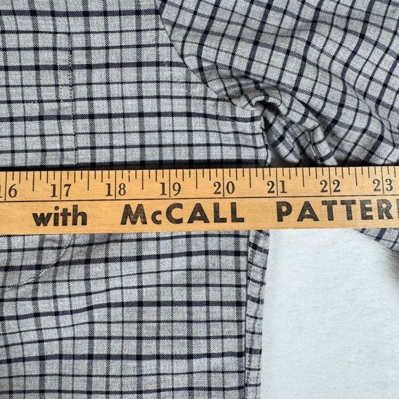 J.Crew Slim Fit Mens Plaid Button Down Shirt Size‎ M American Pima Cotton - Picture 7 of 10